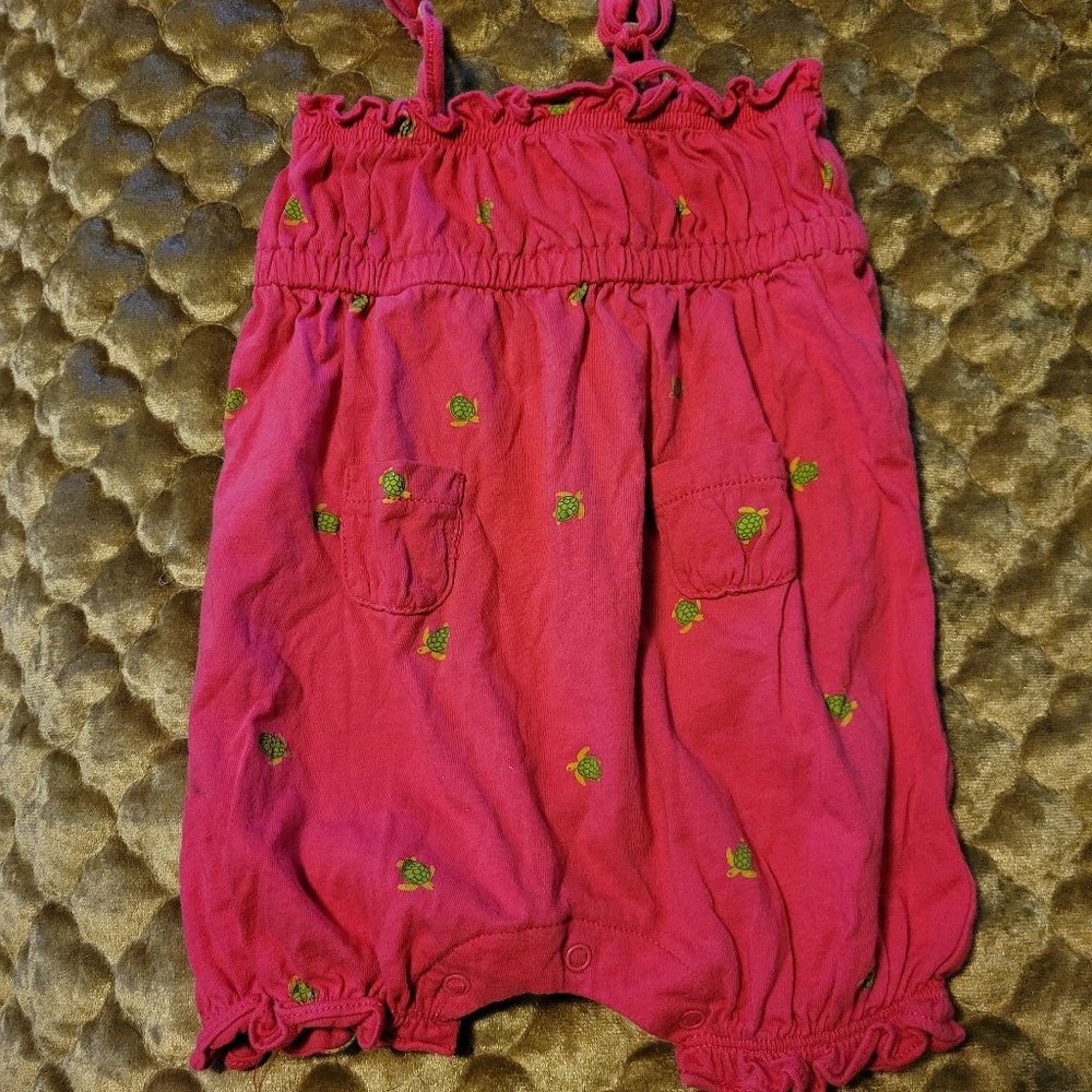 Chaps Turtle Romper